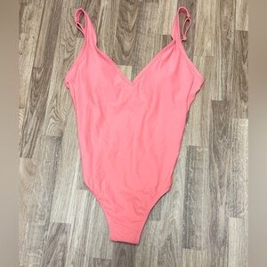 NWT Kona Sol V-Neck One Piece Swimsuit